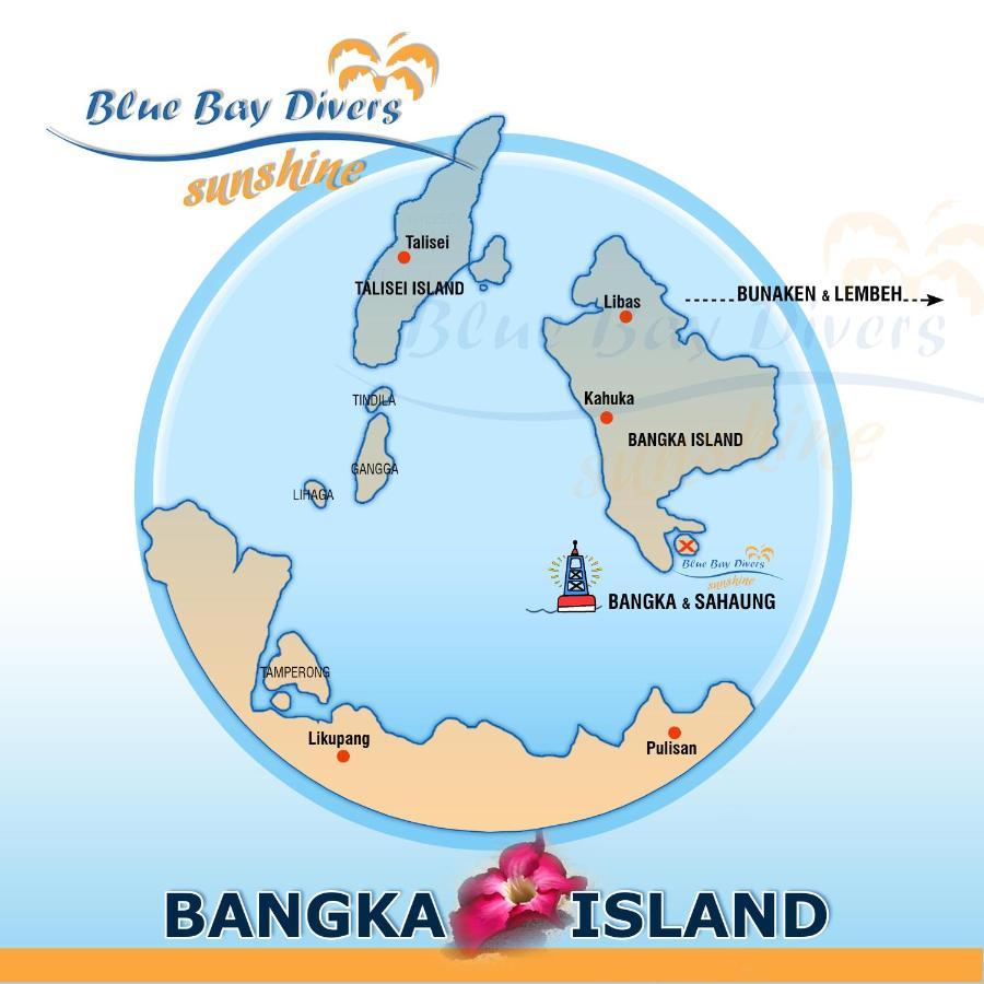 Blue Bay Divers Likupang Bangka Exterior foto